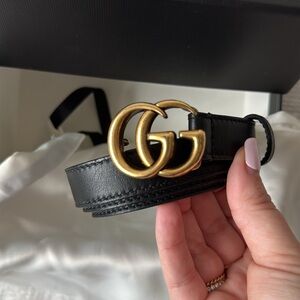 Gucci GG MARMONT THIN BELT